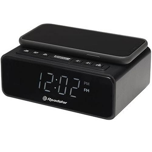 Roadstar Clr-700Qi Radio Reloj / Carga Inalámbrica