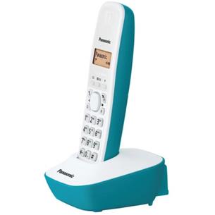 PANASONIC KX-TG1611SPC Teléfono DECT Azul/Caribe 2