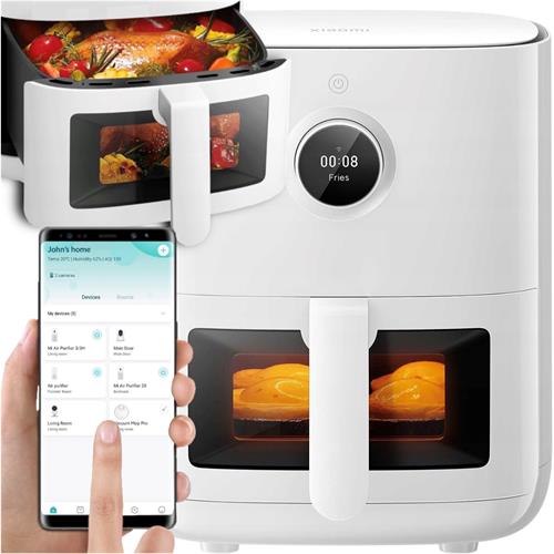 Xiaomi Smart Air Fryer PRO Freidora de Aire sin Aceite de 4 Litros con Ventana