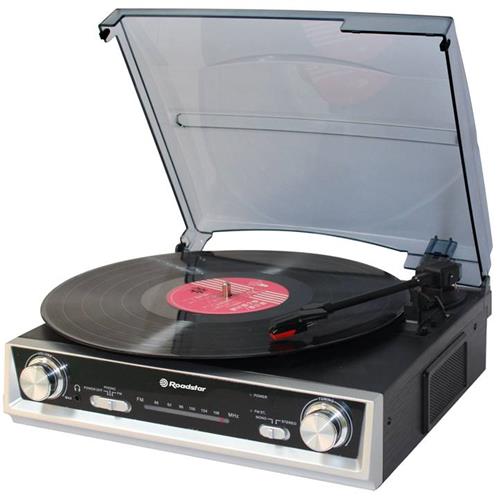 Roadstar Ttr-8634 Tocadiscos Con Radio Fm