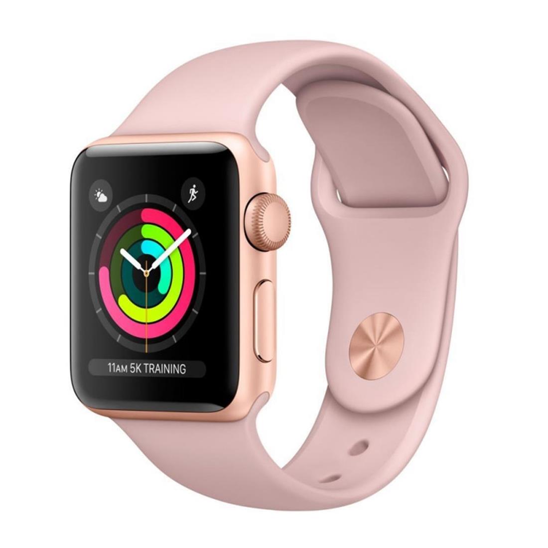 A bordo Íncubo Represalias Renewd Apple Watch Series 3 Oro/Rosa (RND-W33442)
