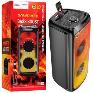Hoco DS53 Altavoz Bluetooth Party con luces Full Led y 2 Micrófonos 2
