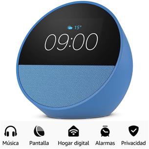 Amazon Echo Spot Altavoz Bluetooth Inteligente 2024 Azul 2