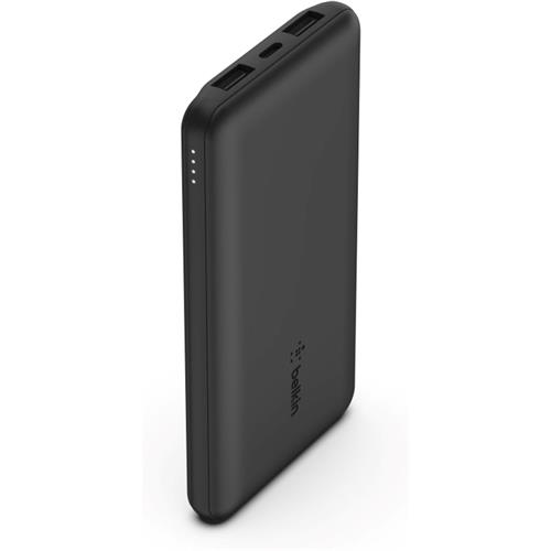 Belkin PowerBank 10.000 mAh 15W 2 x USB-A y 1x USB-C Negro (BPB011BTBK)