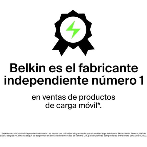 Belkin PowerBank 10.000 mAh 15W 2 x USB-A y 1x USB-C Negro (BPB011BTBK)