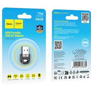 Hoco UA28 Adaptador USB a Bluetooth 5.1 2
