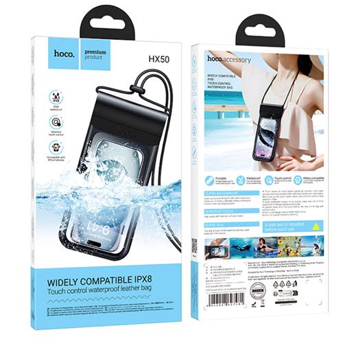 Hoco HX50 Funda Resistente al Agua IPX8 para Móviles Vertical
