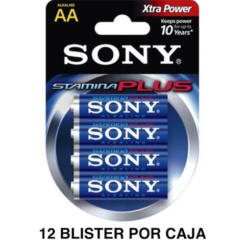 Sony Lr-06 Aa Alkalina Stamina Plus 4 Unds