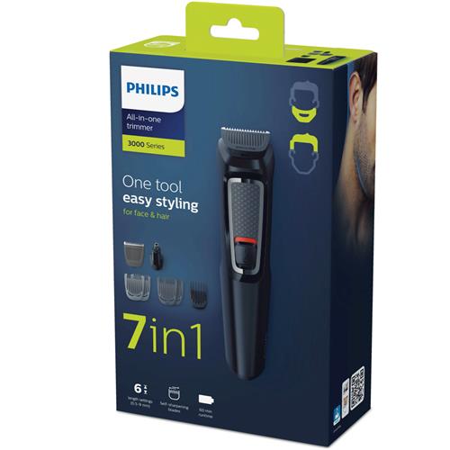 Philips MG3720/15 Recortadora con 7 Accesorios Recargable
