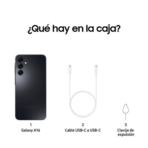 Samsung Galaxy A16 4GB 128GB 4G Black (SM-A165) Internacional