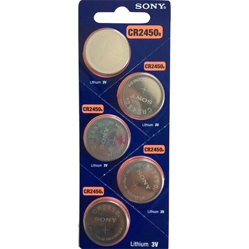 Sony Cr2450Bea Bateria Lithium 5 Unds