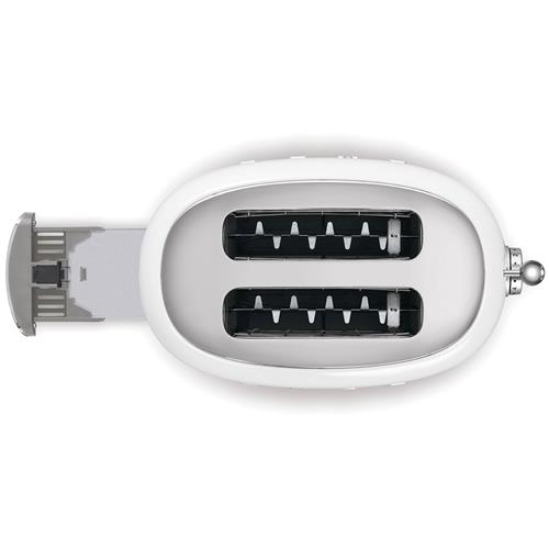 Smeg TSF01WHEU Tostadora Retro 2 Ranuras Blanco