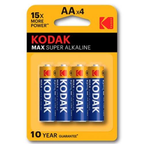 Kodak Lr-06 Aa Max Alkalina 4 Unds (30952867)