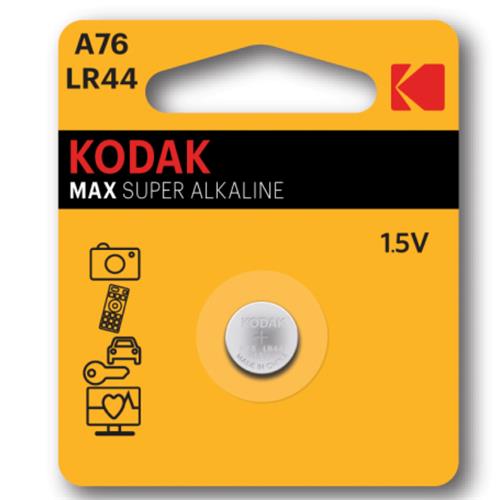Kodak A76/Lr44  Batería Lithium 1.5V 1 Und (30986336/B)