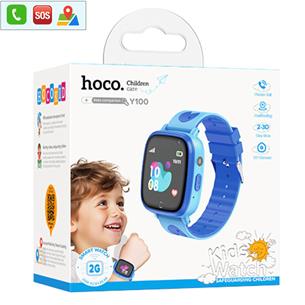Hoco Y100 2G Children SmartWatch para Niños con llamadas Bluetooth Azul 2