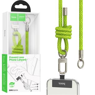 Hoco GH6 Cordón Ajustable para Móviles 1.8m Elegant Fluorescent Green 2