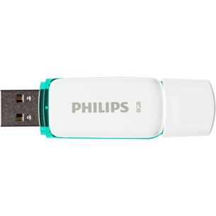 Memoria USB 8GB 2.0 Philips Snow Green 2