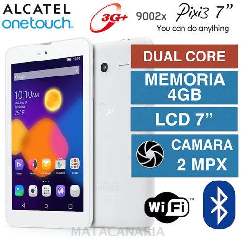 Alcatel 9002X Pixi 7 3G White