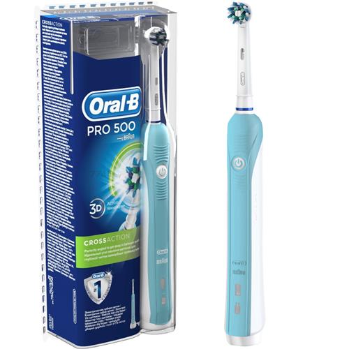 Braun Oral-B Cepillo 3D Pro 500 Cross Action Blanco (D16.513.U)