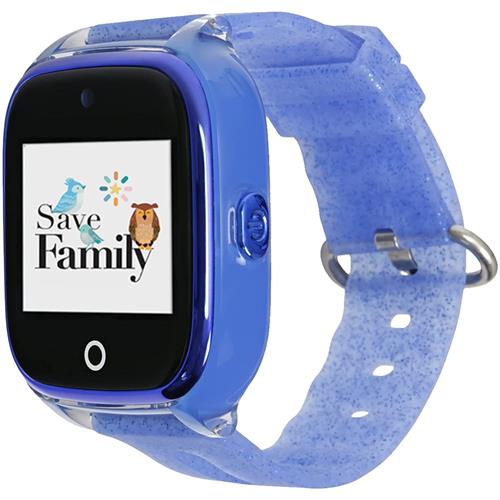 SaveFamily Superior 2G Smartwatch para niños Azul - Reloj con Localizador