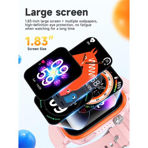Hoco Y101 4G Smartwatch para Niños con SIM y GPS Azul