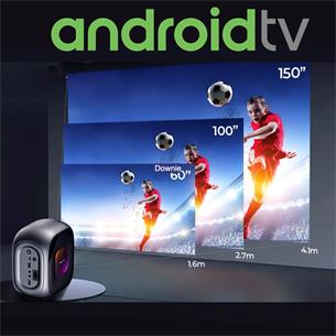 Havit PJ215 Pro Proyector 720p, 250 Lúmenes, Android TV y WIFI 2