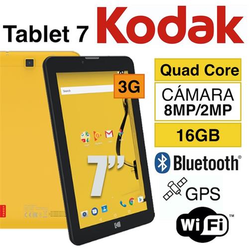 Kodak 503457 Tablet 7 16Gb Yellow