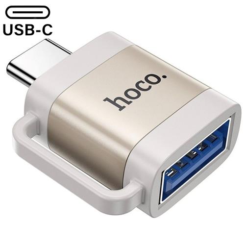 Hoco UA31C Adaptador OTG USB-C a USB-A Gris