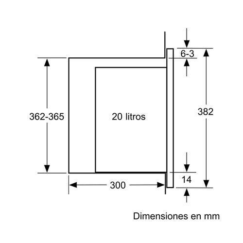 SIEMENS BF525LMS0 MICROONDAS