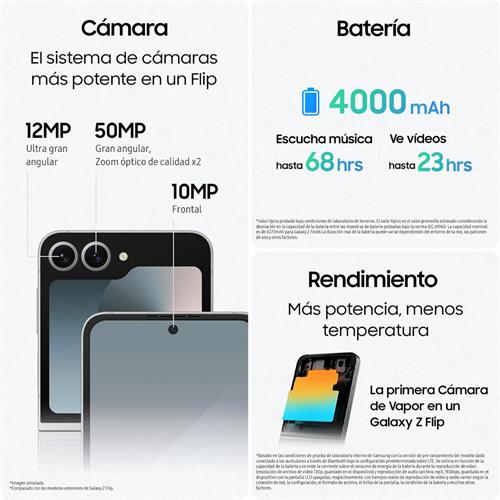 Samsung Galaxy Z Flip 6 5G 12GB 256GB Blue (SM-F741B)