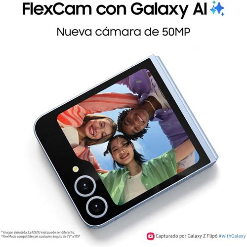Samsung Galaxy Z Flip 6 5G 12GB 256GB Blue (SM-F741B)