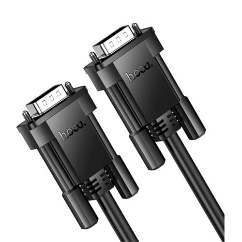 Hoco US11 Cable VGA a VGA de 2 Metros Negro