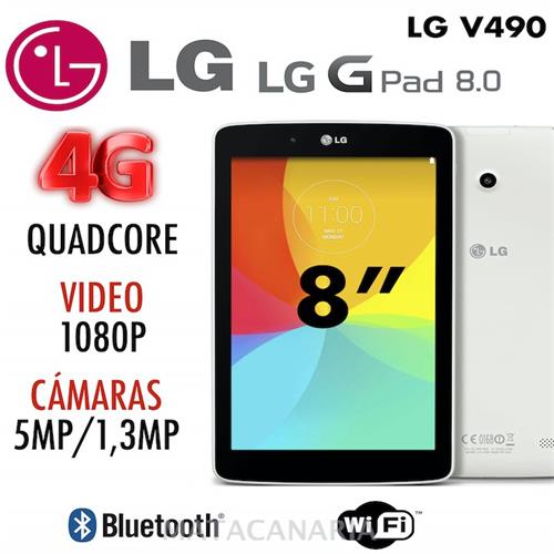 Lg V490 G Pad 8.0 4G White
