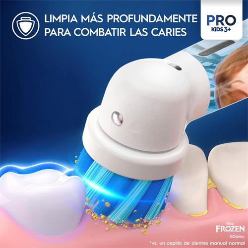 Braun Oral-B Cepillo de Dietnes Vitality Pro Kids 3+ Frozen (D103.413.2K)