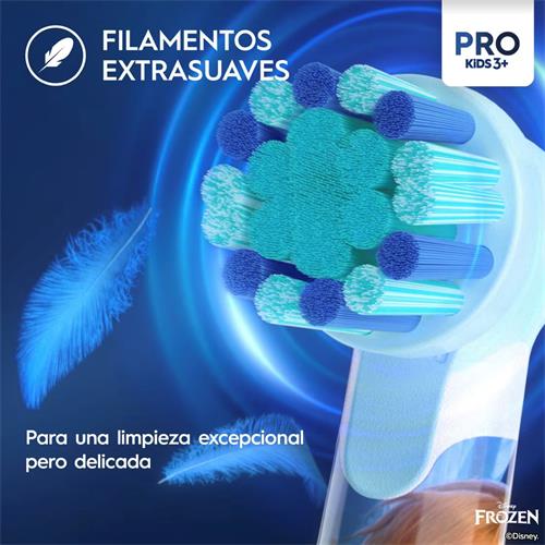 Braun Oral-B Cepillo de Dietnes Vitality Pro Kids 3+ Frozen (D103.413.2K)