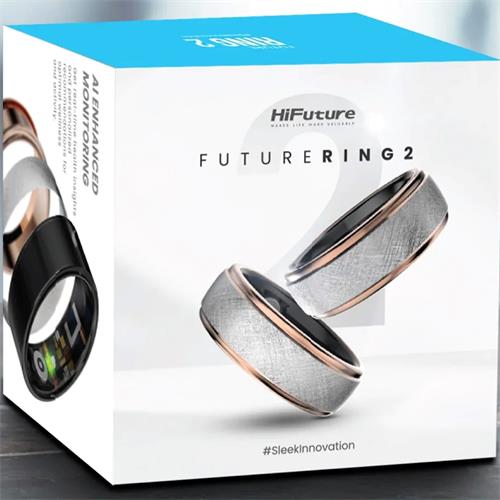 FUTURERING2 Titanium Silver 62mm- 10