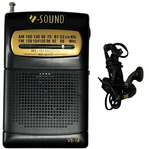 SOUND VS-18 RADIO PORTÁTIL AM-FM