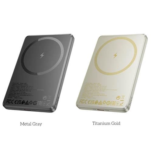 Powerbank Hoco Q26 Magsafe PD20W 10.000 mAhTitanium Gold