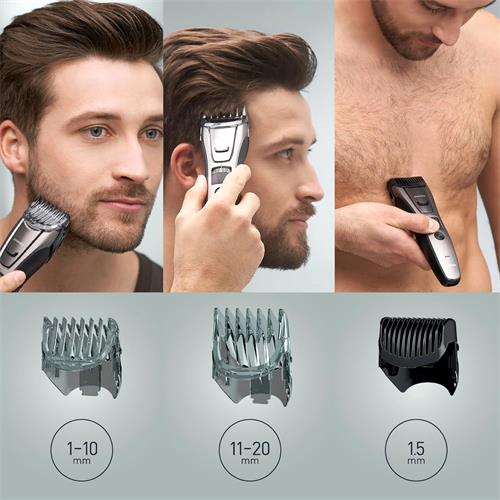 Panasonic ER-GB80-H503 Recortadora para Pelo, Barba y Cuerpo Recargable