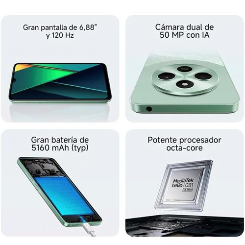 Xiaomi Poco C75 8GB 256GB NFC Green