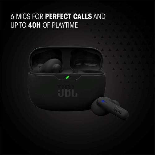 Jbl Wave Beam 2 Auricular Inalámbrico Cancelación Ruido Negro