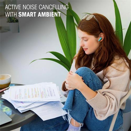 Jbl Wave Beam 2 Auricular Inalámbrico Cancelación Ruido Rosa