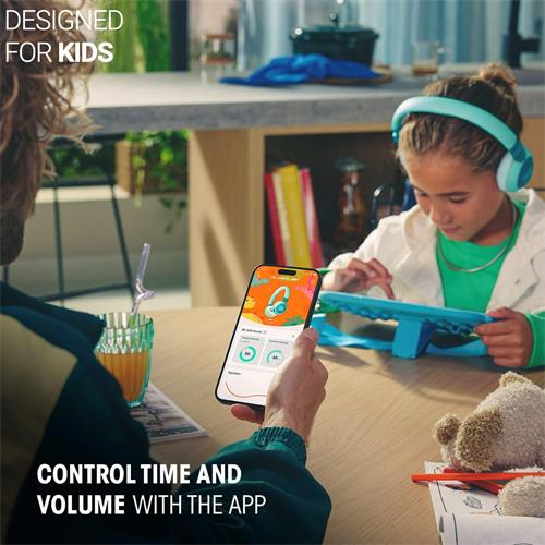 Jbl Junior 320BT Auricular Inalámbrico Infantil con Control parental Azul