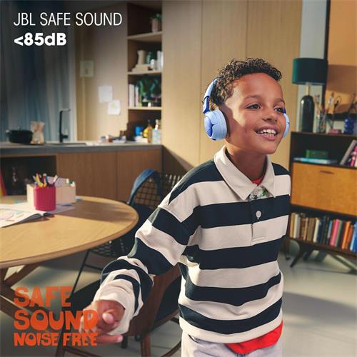 Jbl Junior 320BT Auricular Inalámbrico Infantil con Control parental Azul