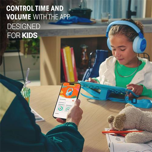 Jbl Junior 470NC Auricular Inalámbrico Infantil con Cancelación de Ruido Rosa