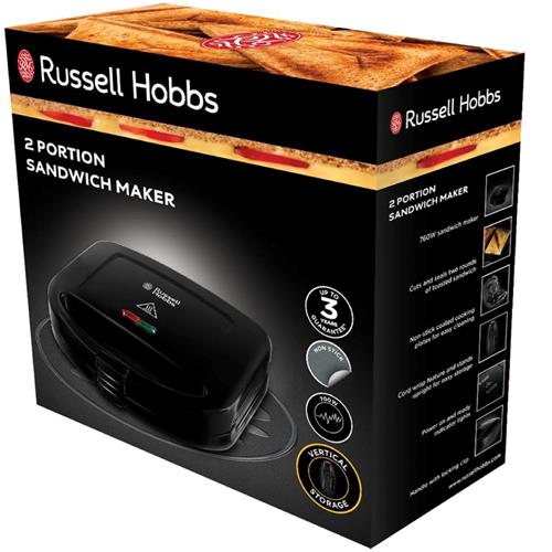 Russell Hobbs 24520-56/RH Sandwichera 700W Negro
