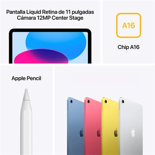 Apple iPad 11" A16 Wi-Fi 128GB Silver (MD3Y4TY/A)