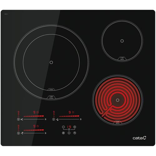 Cata TDM 6003 Vitroceramica 3F Negra