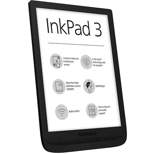 Pocketbook Inkpad 3 Black 7.8" 8Gb Wifi Luz Táctil