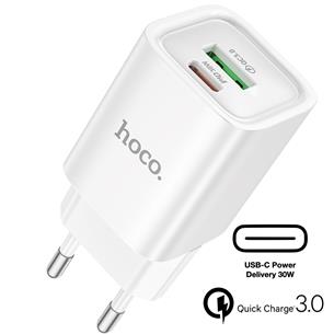 Hoco C149A Cargador Cham PD30W+QC3.0 EU White 2